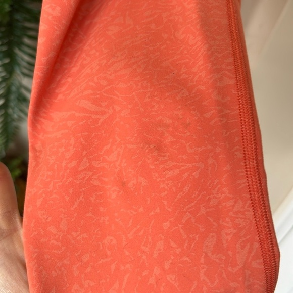 Lululemon Wunder Under Train High Rise Leggings Crunch Warm Coral Workout Tights - Picture 4 of 15